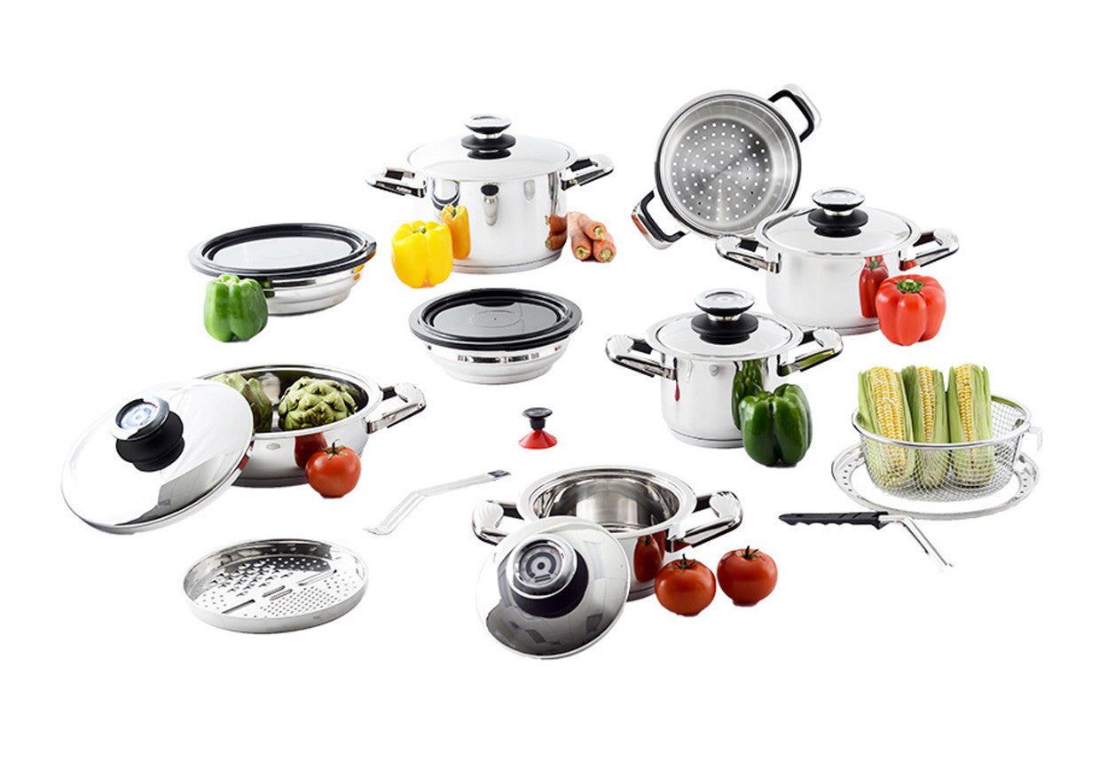 Gourmet Skillets — Professional Platinum Cooking System